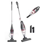 Beldray BEL0770N-GRY 2-in-1 Upright Stick Vacuum Cleaner - Multi-Surface Cleaning, Converts To Handheld, Lightweight, Bagless 1L Dust Container, Includes HEPA Filter, Crevice & Brush Tool, 600W, Grey