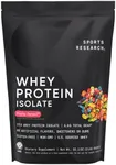 Sports Research® 100% Whey Protein Isolate Fruity Cereal - U.S. Sourced Protein Powder w/BCAAs - No Artificial Flavors or Gums- Informed Sport Tested · Gluten Free - 2lb Bulk Bag, 25 Servings