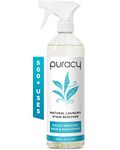 Puracy Stain Remover for Clothes - Laundry Spray for Fresh and Set-In Clothing Stains - Enzyme-Based Laundry Stain Remover - 98.95% Plant-Powered Natural Spot and Odor Cleaner - Free & Clear - 16 Oz