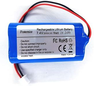 7.4V 2600mAh Batteries Rechargeables Batteries au Lithium li ION avec connecteur xh2.54-2p pour l'électronique, éclairage, équipement 7,4 V Batterie