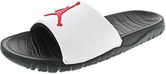 Jordan Break AR6374-016 Mens Slide Shoes (Black/University RED-White)