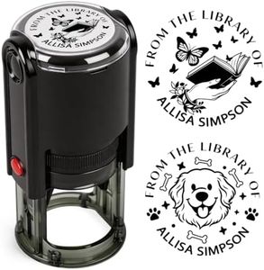 Custom Logo Stamp Self-Inking (Library)