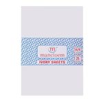 Mancloem Paper A4 Ivory Sheets - 210 GSM | Super Smooth Finish and Extra Thick | for Sketching, Drawing, School Assignments and Office Work | 25 Sheets, Acrylic