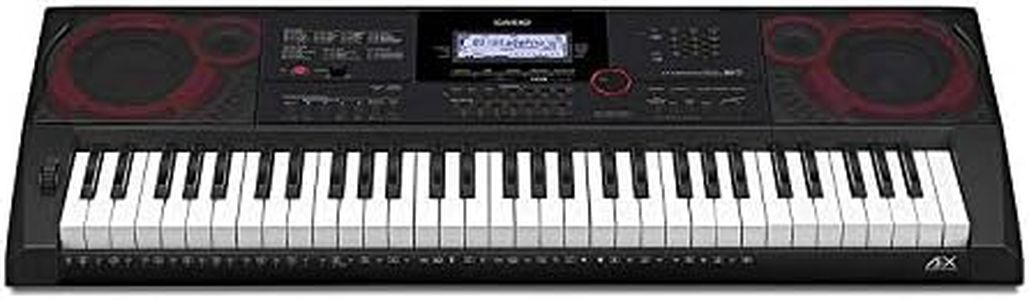 Casio CT-X8000IN 61-Key Portable Keyboard (Black)