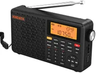 XHDATA D109WB Portable Radio AM/FM/SW/LW/WB Shortwave Radio Receiver Battery Operated Radio with NOAA Alert, Great Sound Wireless BT Mp3 Speaker, SOS Alert Alarm Clock Sleep Function