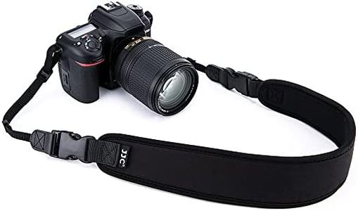 DSLR Camera Neck Strap, Soft Neoprene Shoulder Belt for Canon EOS R5 R6 5D Mark IV 6D Mark II SL3 SL2 T8i T7 T7i 90D 80D Nikon D6 D5 DF D850 D810 D780 D7500 D5600 D3500 Sony A1 A99II,etc