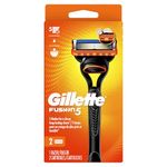 Gillette Fusion5 Men's Razor, Includes 1 Handle + 2 Refills