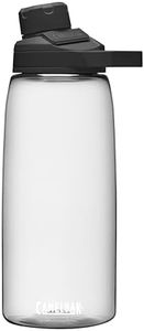 CamelBak Chute Mag BPA Free Water Bottle with Tritan Renew - Magnetic Cap Stows While Drinking, 32oz, Clear