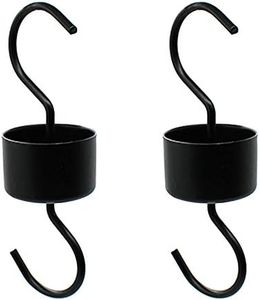 Ant Moat for Hummingbird Feeders 2 Pack Black