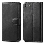 GAPlus iPhone 6 6S Case - Premium Wallet Leather Flip Case Cover For iPhone 6 6S With [Card Holder] [Magnetic Closure] (Black)