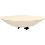 API 650EC Deck-Mounted Heated Bird Bath, Stone