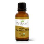 Plant Therapy USDA Certified Organic Turmeric CO2 Essential Oil 30 mL (1 oz) 100% Pure, Undiluted, Therapeutic Grade