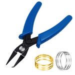 Jewelry Pliers and Jump Ring Open/Close Tool, lyfLux 2 Pieces Jump Ring Opening/Closing Rings Tool with Jump Ring Opening Pliers for Jewelry Beading Repair Making Supplies