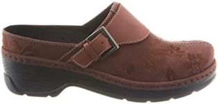 Klogs USA Women's Austin Clog, Cocoa/Cinnamon, 6.5