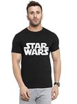 MyTees | Star Wars | Printed 100% Cotton Biowash T-Shirt 180GSM for Men Black