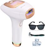 Xsoul Hair Removal for Face Body and Bikini, at-home IPL Hair Removal System, Painless Hair Removal Device for Women and Men, Latest Generation