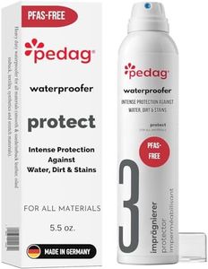 Pedag PFAS-Free Waterproofer | German Made | Heavy Duty Waterproof and Stain Repellent | Canvas & Fabric Spray Protector | Waterproofing Spray and Guard for Boots, Shoes, Tents, Hats, Jackets | 1 Can
