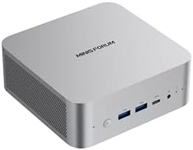 MINISFORUM X1-255 Mini PC AMD Ryzen 7 255(8C/16T) 32GB DDR5 1TB SSD Desktop Computer, HDMI2.1|DP2.0|2xUSB4 Video Output, 1x Oculink Port, 2.5G RJ45 Port/WiFi7/BT5.4, AMD Radeon Graphics Micro PC