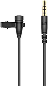 Sennheiser XS Micro-cravate, micro-cravate à clip omnidirectionnel avec connecteur TRRS de 3,5 mm pour mobile et PC, 509260