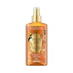 EVELINE COSMETICS Brazilian Body Luxury Self Tanning Spray 5-in-1 for Face & Body Light and Dark Skin Instant Effect Seven Day Lasting PureTan Technology Plant Base 150 ml