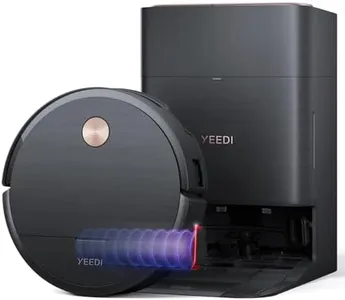 Yeedi S16 Plus Robot Vacuum & Mop with Automatic Omni Station, Blast 16,600Pa Suction, OZMO Roller Self-Wash Mopping, ZeroTangle 3.0, Triple Lift Floor Lift, AI-Powered Navigation and Mapping