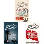 And Then There Were None + The Murder Of Roger Ackroyd (Poirot) + Murder On The Orient Express (Poirot) (Set Of 3 Books)