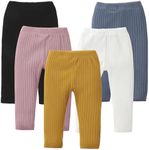 DREAM BUS 5 Pack Toddler Girl Pants