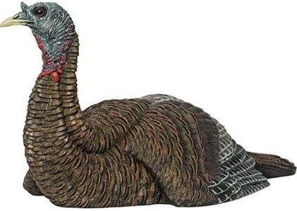 Avian-X AVX8011 LCD Lifelike Collapsible Laydown Breeding Hen Turkey Hunting Decoy with Stake, Compression Strap and Carrying Bag