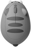 Akko Cat Theme Wireless Gaming Mouse, 2.4G GHz with a USB Receiver, Cute Optical Cordless Cartoon Mice for Computer/Laptop/Desktop/PC/iPad, Compatible with Mac/Win (Gray Mimo)