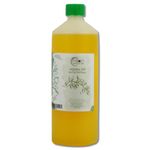 100% Pure Golden Jojoba Oil 1 Litre - Cold Pressed,Unrefined, Vegan, Hexane Free, No GMO. A Perfect Aromatherapy and Massage Base Oil 1 Litre