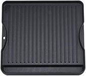 GGC Reversible Cast Iron Grill Griddle for All Camp Chef 14" and 16" Stoves, Double Side Griddle for Camp Chef Explorer 2-Burner, 3-Burner, Single Burner Stove, Cooking Surface 14" x 16"