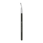 Nanshy Precise Bent Eyeliner Brush Thin Tip Angled Eyeliner Brush with Small Fine Point Tip for Dry or Gel Eyeliner Application - Angle Eye Makeup Brush Tool - Vegan & Cruelty-Free - Black