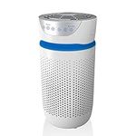 HoMedics Air Purifier with True HEPA & Carbon Filters, Compact Purifiers Filtration with Night Mode, Removes Allergens, Pet Dander, Smoke, Cooking, Mould Spores & Germs, Ionizer Releases Negative Ions