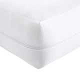 Olivia Rocco Anti Bed Bug Zipped Waterproof Mattress Total Encasement Protector Cover, Single