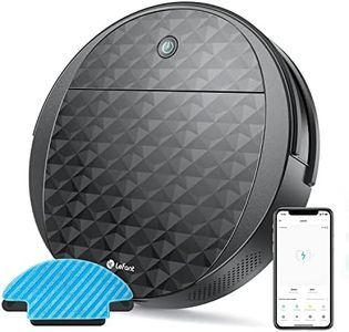 Lefant M213S Robot Vacuum Cleaner With Mop, 3200Pa Strong Suction, 7.8cm Thin 28cm DIA 150 Minutes of Constant Vacuuming, Robotic Vacuum Alexa Voice Control Ideal for Pet Hair Hard Floor