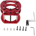 Router Table Lift Base, Manual Lifting Base Aluminum Alloy Stainless Steel Rust Resistance Router Table Lift System Simple High Strength for Woodworking