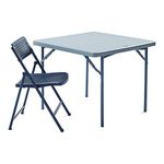 Morleys TF41390 Zown Square Folding Table, 914mm Width x914mm Depth x 743mm Height