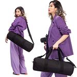 60cm Padded Tripod Case Bag Black Storage Bag Tripod Bag for Photo Studio Boom Stands Monopod Umbrella Light Stand Professional Camera Accessories and Photo Carrying Needs, Nylon