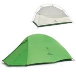 Naturehike Upgraded Cloud Up 2 Person Tent Backpacking Tent Camping Tents for 3 Season Lightweight Tents for Camping & Hiking