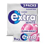 Extra Bubblemint 9 Piece 3 Pack (3x20)