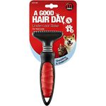 Mikki Dog, Puppy Grooming Undercoat Rake - Dematting Tool Removes Matts - for Thick Coats