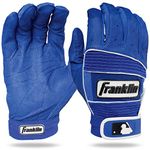 Franklin Sports MLB Adult Neo Classic II Series Batting Gloves, Royal, X-Large