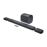 JBL Bar 1300 MK2, 11.1.4-Channel Bluetooth Soundbar for TV with Detachable Speakers, 8" Subwoofer, Dolby Atmos Surround Sound & DTS:X, HDMI eARC, Wi-Fi, PureVoice 2.0 and MultiBeam 3.0, Black