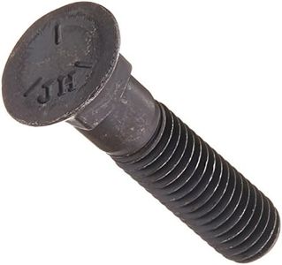 The Hillman Group 260054 7/16-Inch x 2-Inch Plow Bolts, 50-Pack, Black