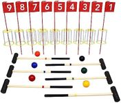 AmishToyBox.com Deluxe Flag Croquet