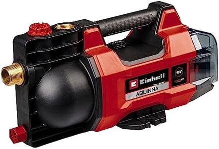 Einhell Aquinn 18/28 Power X-Change Cordless Garden Pump (18 V, Max. 2800 L/h Flow Rate, Max. 25 m Delivery Height, ECO/Boost Mode, Frost Protection, Overload Protection, Without Battery)