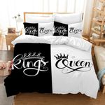 VTRXEG King and Queen Bedding Set,S