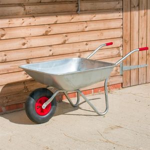 KCT 65L Steel Wheelbarrow – Heavy Duty Garden Cart