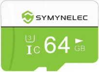 64GB SYMYNELEC TF Card, High Speed Full HD Memory Card Class 10 TF Card Storage Card for Computer/Camera/Phone/Dash Cam/Tablet/PC