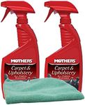 Mothers Carpet & Upholstery Cleaner (24 oz.) Bundle with Microfiber Cloth (3 Items)